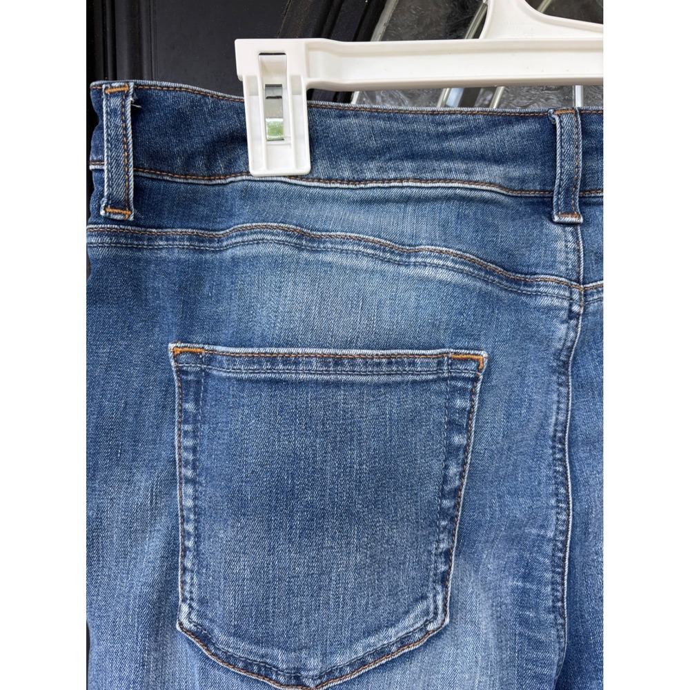 ASOS Denim Womens High Rise Skinny Jeans Blue Medium Wash Size UK 18/32 - Picture 8 of 13